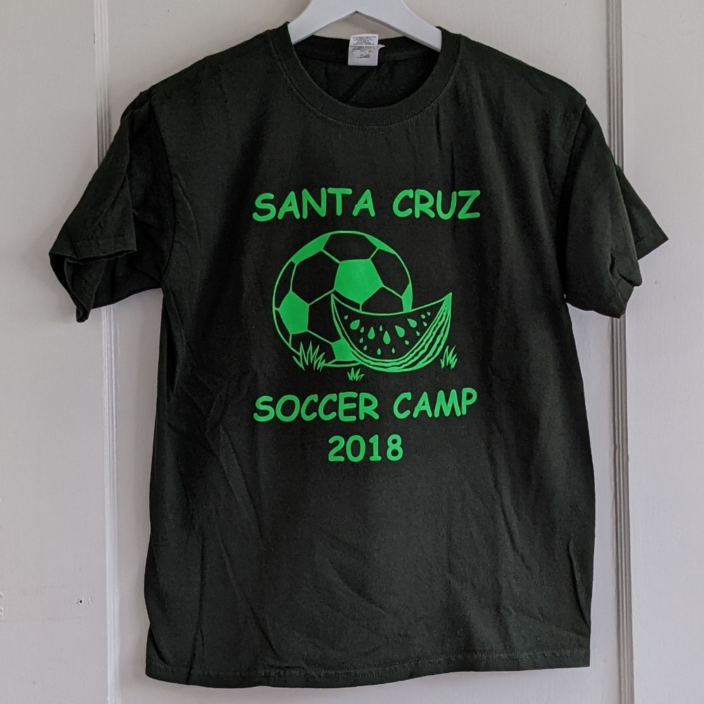 Green Soccer Camp Tee Short Sleeve